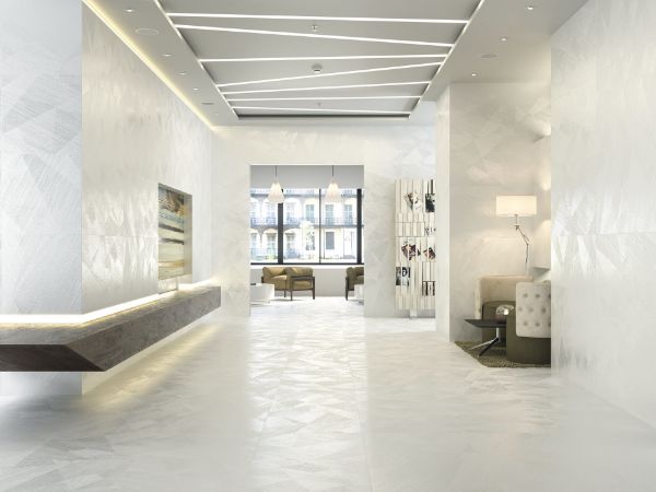 Picture of Materia White Sugar Polished Tile 30x60 cm