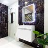 Picture of Magic Black Decor Polished Tile 60x120 cm