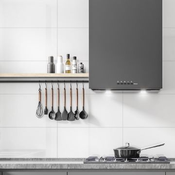 Show details for Ceramic White Polished Tile 30x60 cm Picture of Ceramic White Polished Tile 30x60 cm