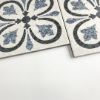 Picture of Iris Blue Matt Patterned Tile 19.7x19.7 cm