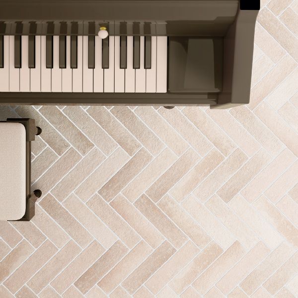 Picture of Terra Ivory Matt Wall and Floor Tile 7x28 cm