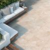 beige garden slab